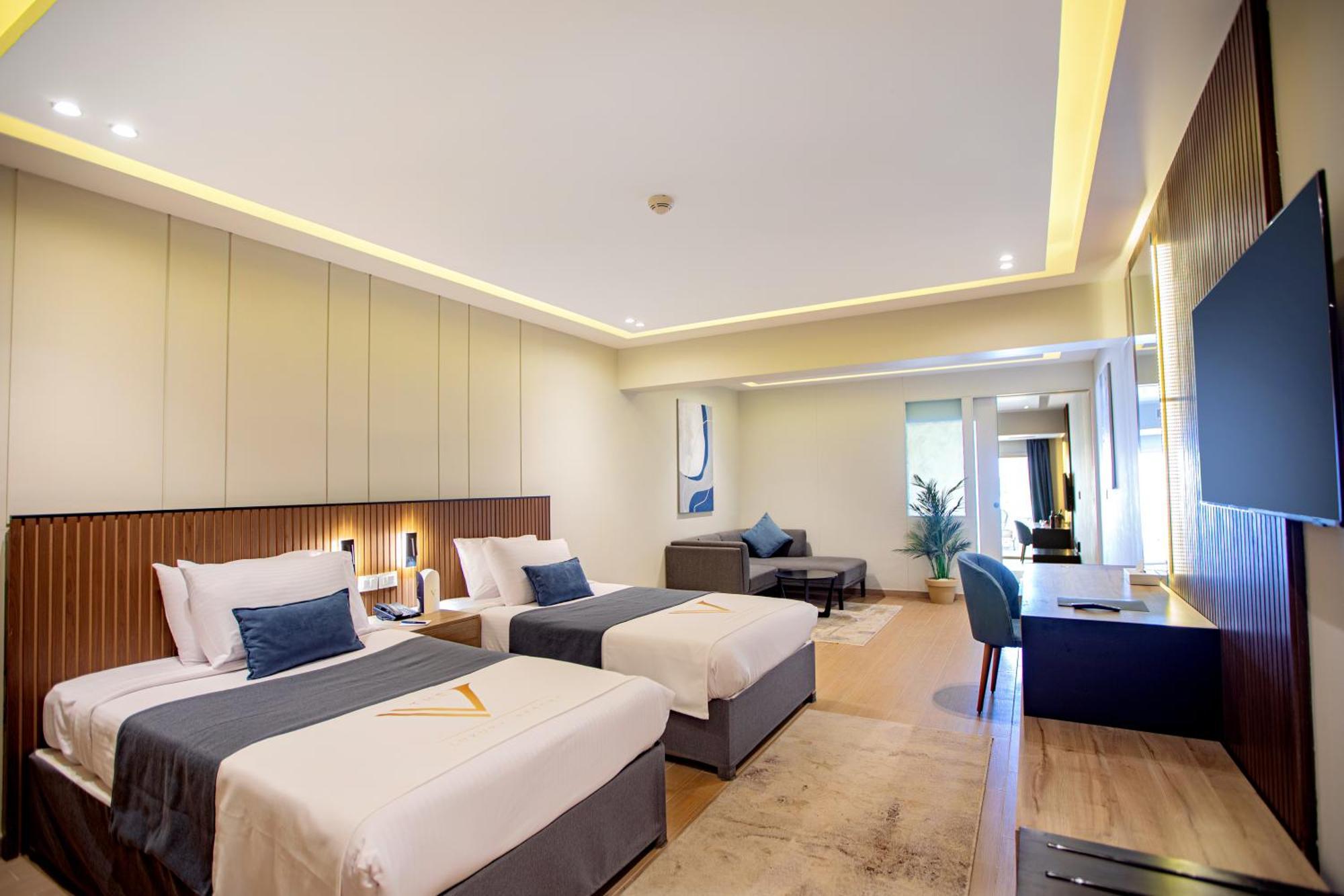 The V Luxury Resort Sahl Hasheesh 洪加達 外观 照片 Deluxe Room